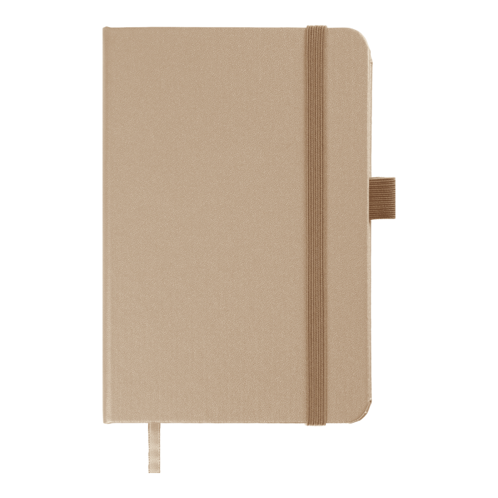 Книга записна Etalon 95х140мм, 96арк. золотий (клітинка) BM.296160-23