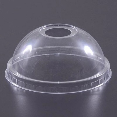 Кришка купольна з отвором PET-S (50шт)