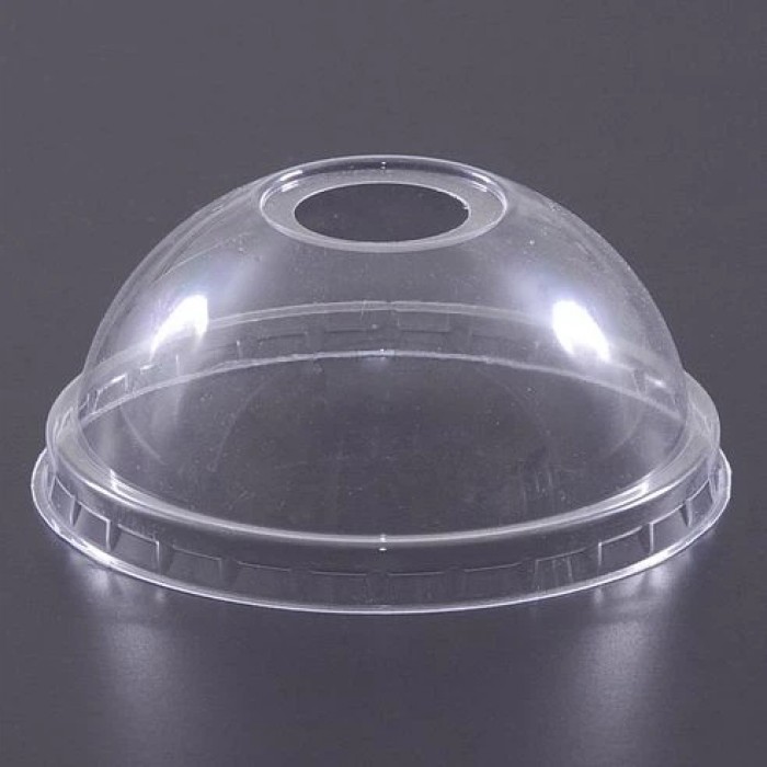 Кришка купольна з отвором PET-S (50шт)