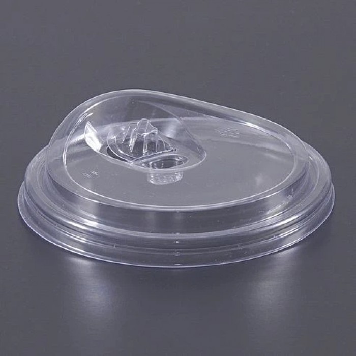 Кришка пласка з поїлкою РЕТ-E (100шт)
