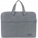 Сумка для документів текстильна А4, 1 відділення (світло-сіра) Сумка для документів текстильна А4, 1 відділення (світло-сіра)