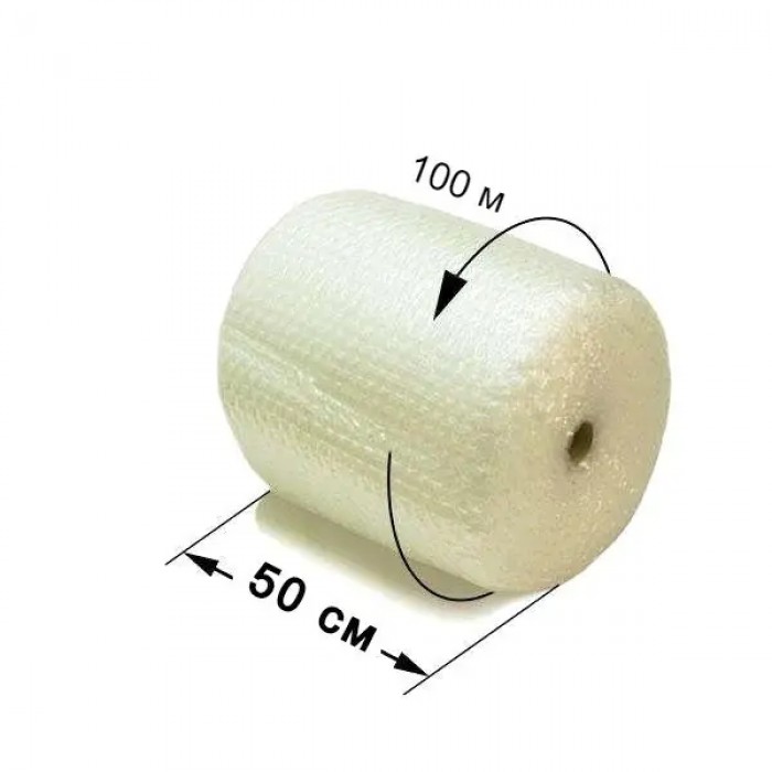 Повітряно-бульбашкова плівка (65 мк) 50 см × 100 м