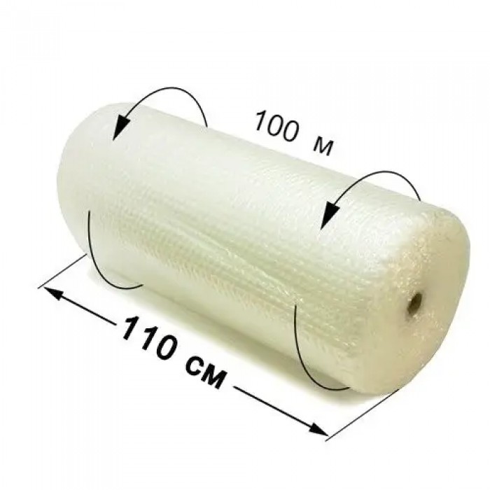 Повітряно-бульбашкова плівка (65 мк) 110 см × 100 м