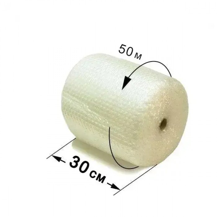 Повітряно-бульбашкова плівка (65 мк) 30 см × 50 м