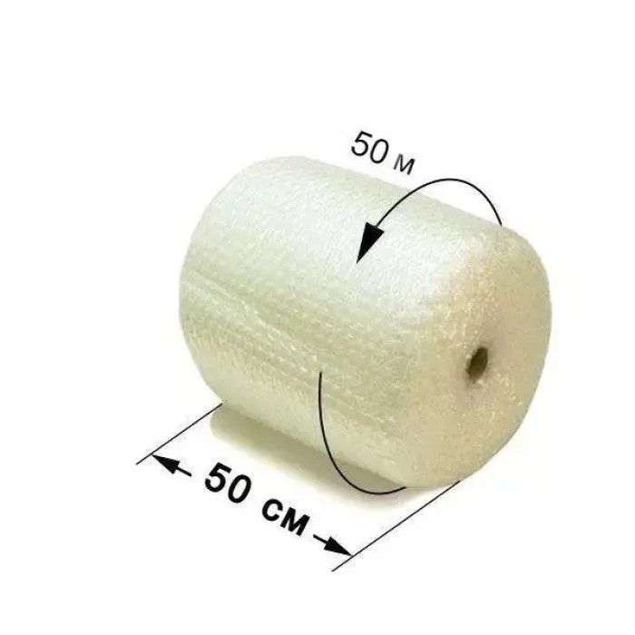Повітряно-бульбашкова плівка (65 мк) 50 см × 50 м