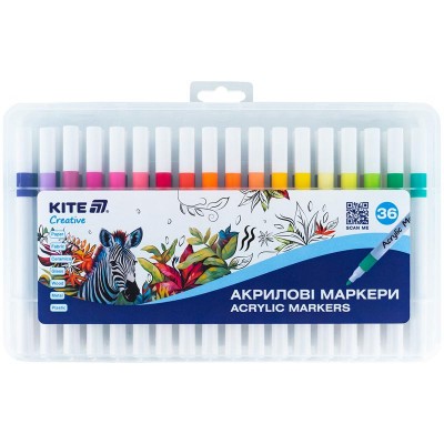 Маркеры акриловые Creative (36шт) 