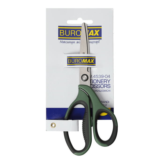 Ножиці офісні Morandi Style (180мм) зелений