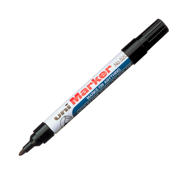 Маркер перманентний Marker 1-3мм (чорний)