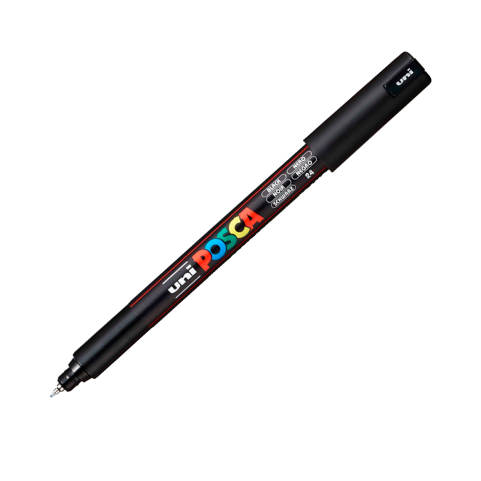 Маркер Uni Posca 0,7мм (чорний)