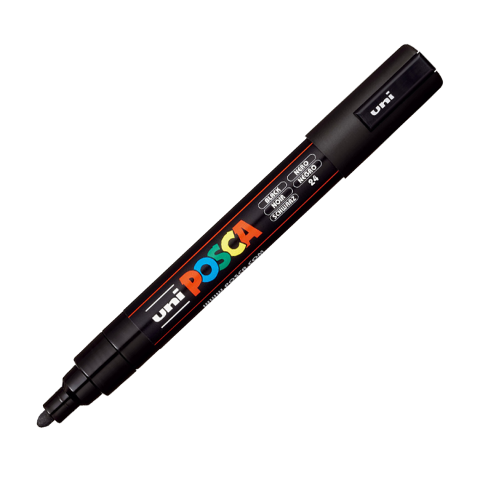 Маркер Uni Posca 1,8-2,5мм (чорний)