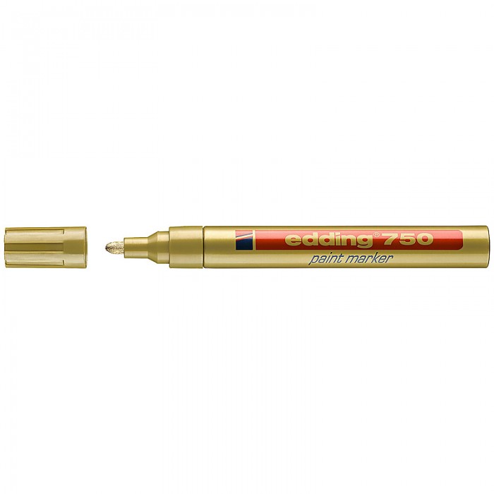 Маркер термостійкий Paint, 2-4мм.,(золотий) e-750