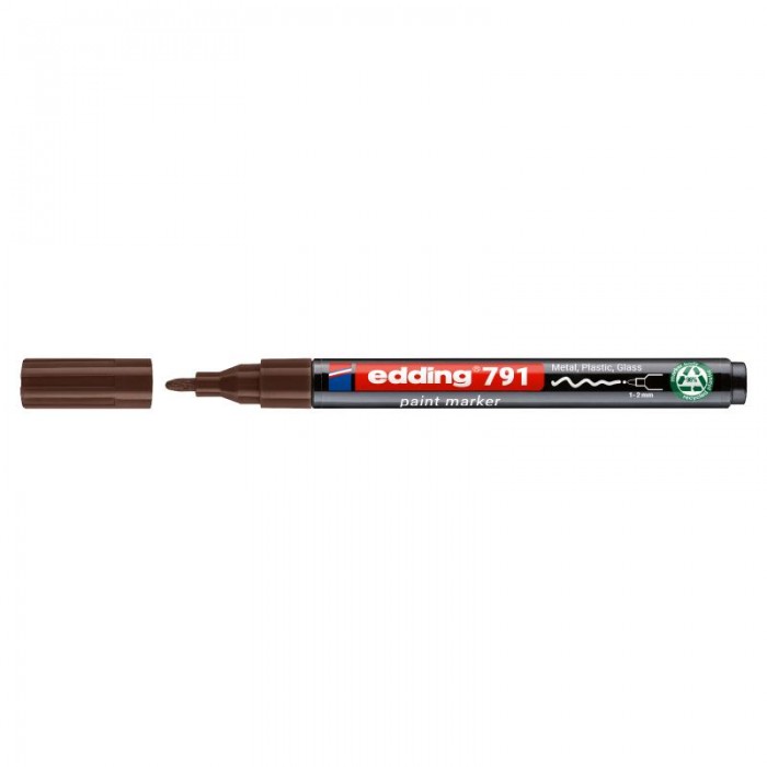 Лак-маркер Paint, 1-2мм (коричневий) e-791/07n