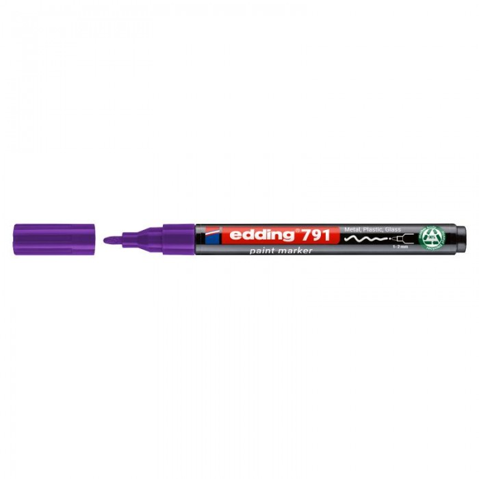 Лак-маркер Paint, 1-2мм (фіолетовий) e-791/08n