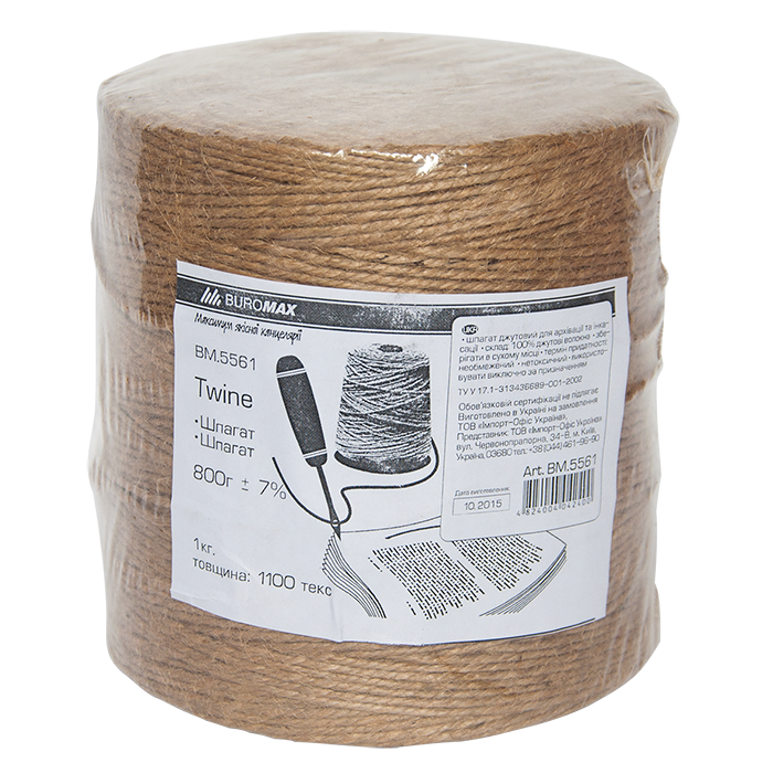 Шпагат джутовий 800г. bm.5561