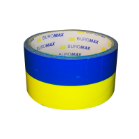 Скотч пакувальний кольоровий (синьо-жовтий) BM.7007-85