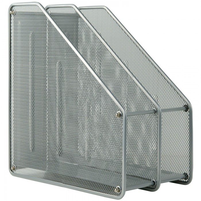 Лоток вертикальний 2 в 1 (срібний) 2126-03-a