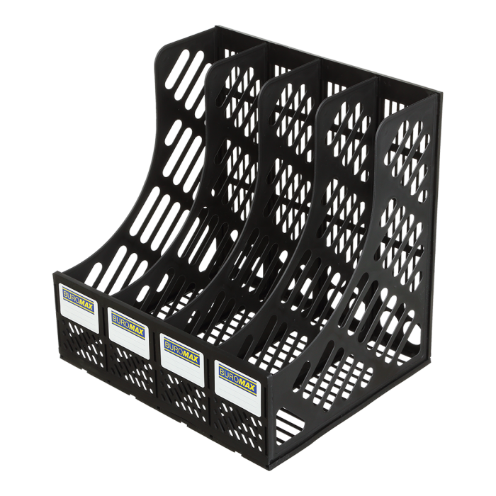 Лоток вертикальний 4 в 1 (чорний)