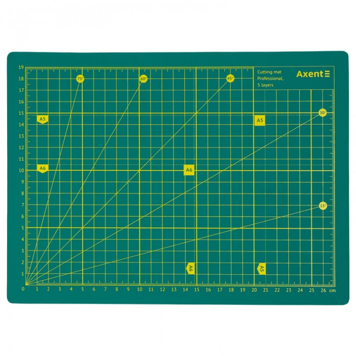 Килимок самовідновлювальний для різання,А4, Pro п'ятишаровий, 7907-a