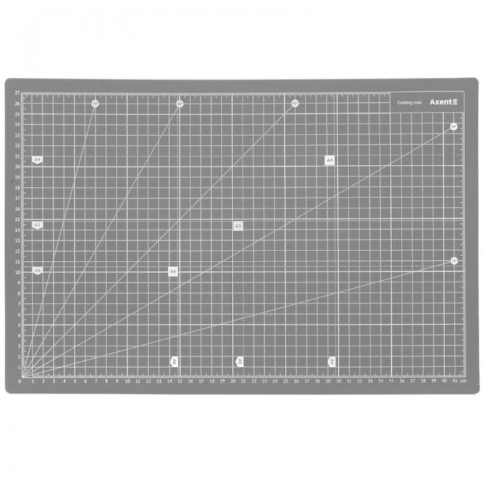 Килимок самовідновлювальний для різання, А3 (сірий) 7902-03-A