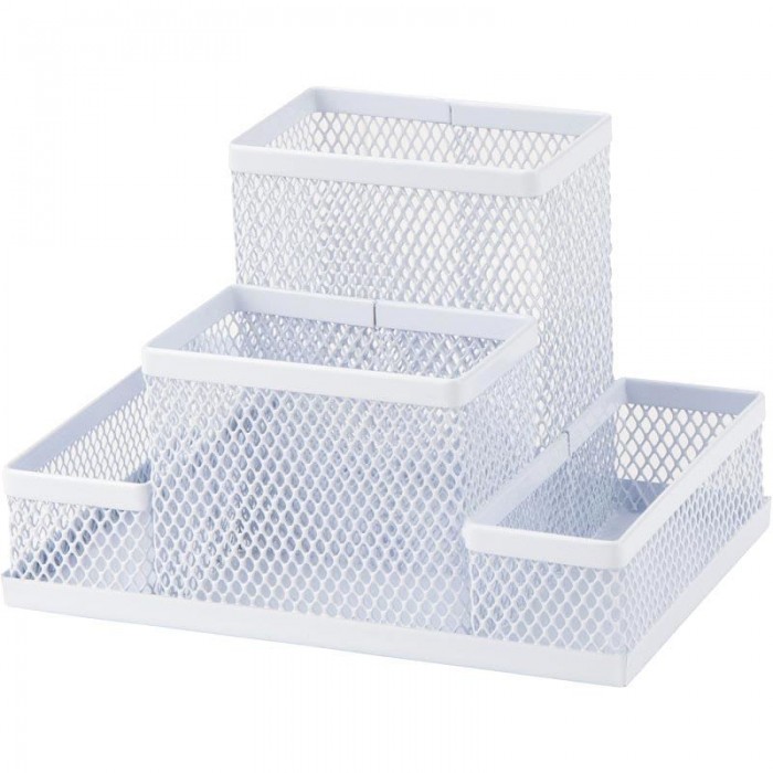 Подставка-органайзер (белый) 2117-21-a