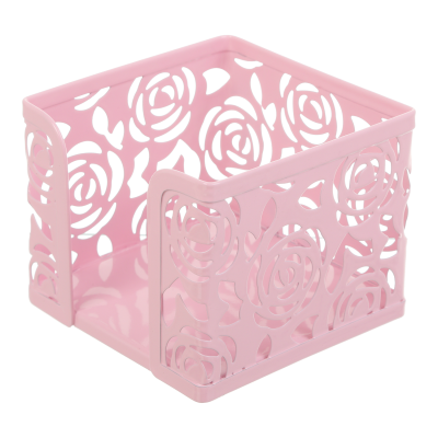 Бокс для бумаги Rose Pastel металлический (розовый) BM.6217-10