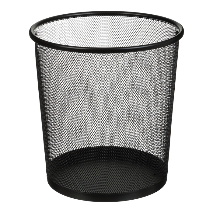 Кошик для паперу круглий (чорний) BM.6272-01