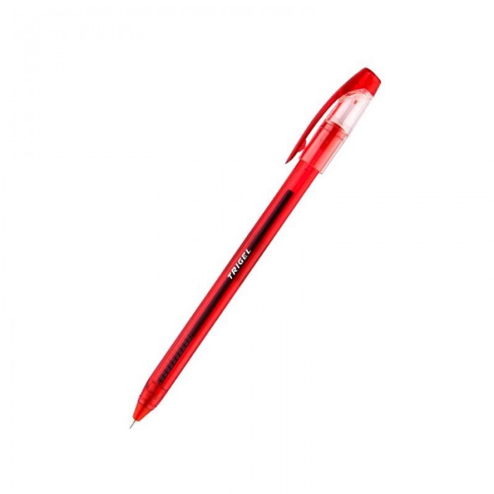 Ручка гелева Trigel (червоний) UX-130-06 