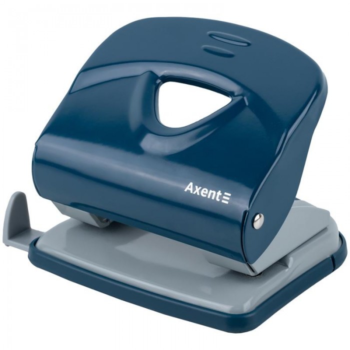 Діркопробивач Exakt 2 Earth colors (30 аркушів) синій 3930-29-a