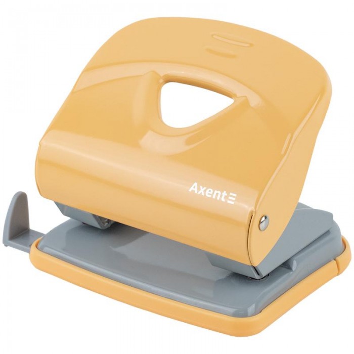 Діркопробивач Exakt 2 Earth colors (30 аркушів) жовтий 3930-26-a