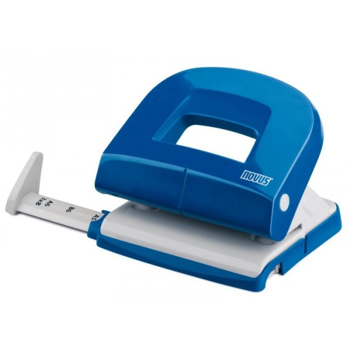 Діркопробивач Е216 синій (16 аркушів)