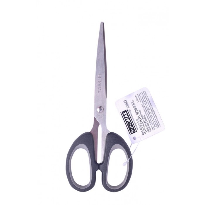 Ножиці офісні Jobmax 163мм. (сірі вставки) bm.4533-02