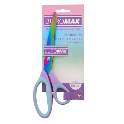 Ножиці офісні Pastel (215мм) BM.4542-26