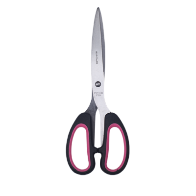 Ножиці офісні Jobmax 163мм. (рожеві вставки) bm.4533-10