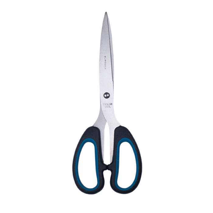 Ножиці офісні Jobmax 163мм. (сині вставки) bm.4533-02