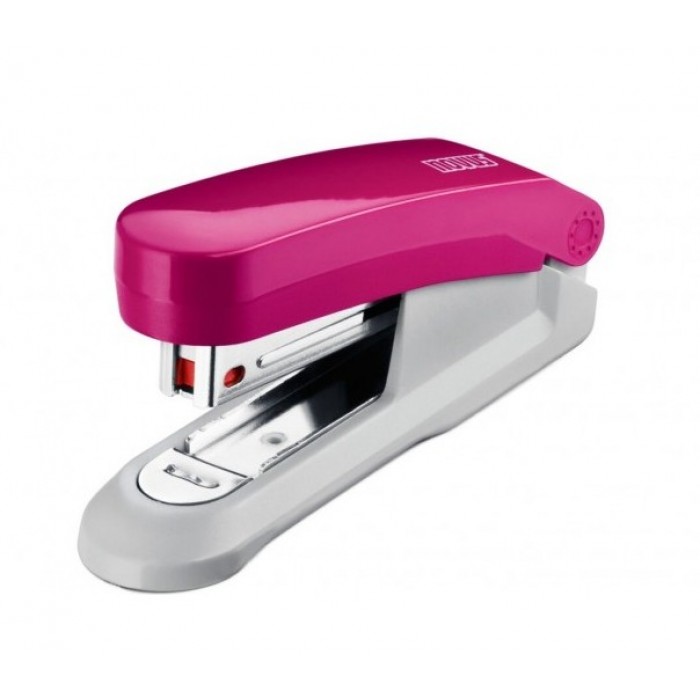 Степлер Е15 Fresh (№10) 15 аркушів, рожевий