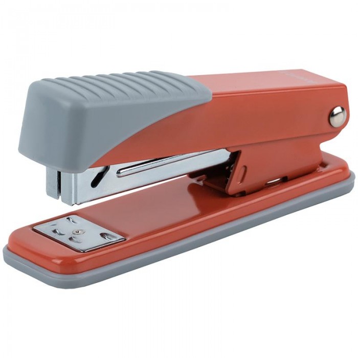 Степлер Exakt 2 Earth colors металевий (24/6) кораловий 4925-28-a