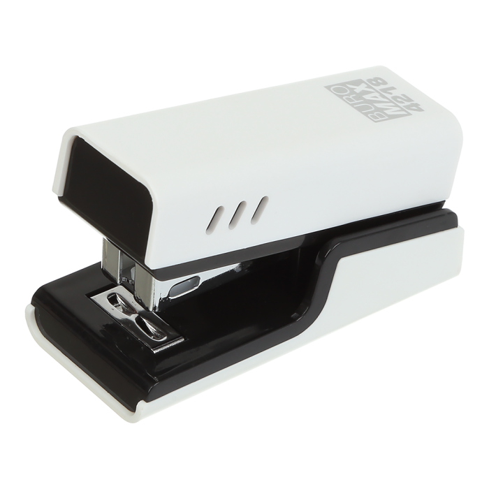 Степлер "міні" (скоба № 24/6, 26/6) білий BM.4218-12