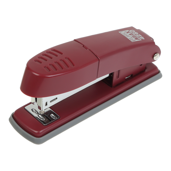 Степлер MORANDI STYLE (скоба № 24/6, 26/6) бордовий BM.4260-13