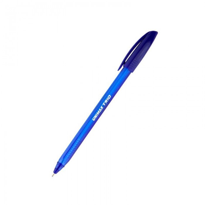 Ручка кулькова Trio (синій) UX-104-02 (12 штук)