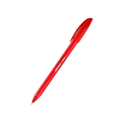 Ручка шариковая Trio (красный) UX-104-06 (12 штук)