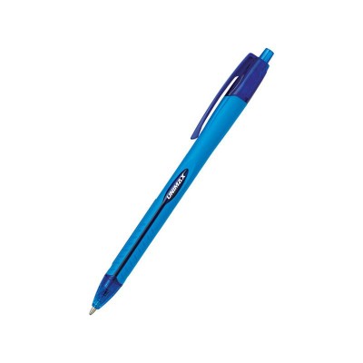 Ручка кулькова автоматична Aerogrip (синій) UX-136-02 (12 штук) 