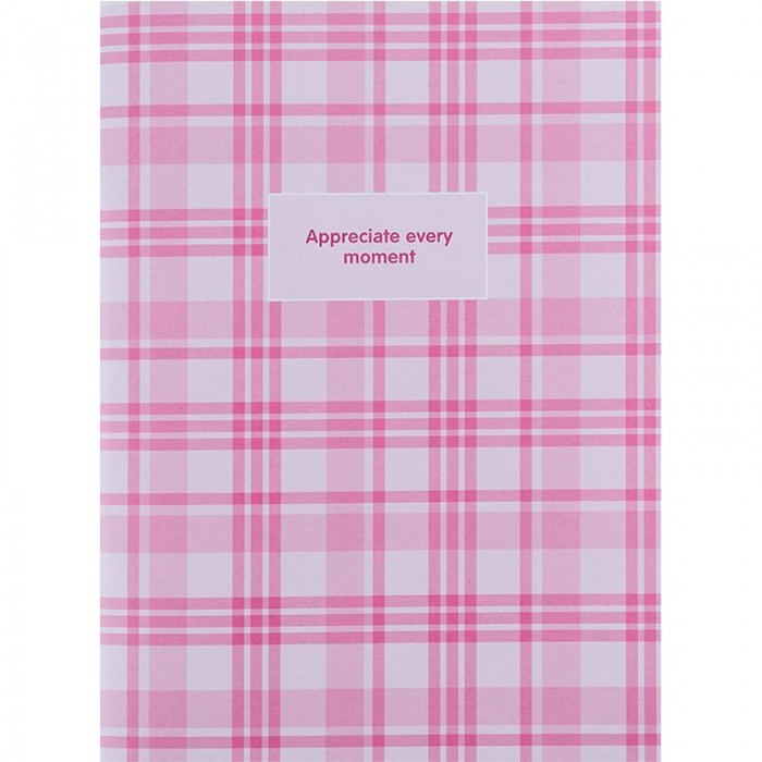 Тетрадь канцелярская А4, 48л. офсет, клетка (розовый)