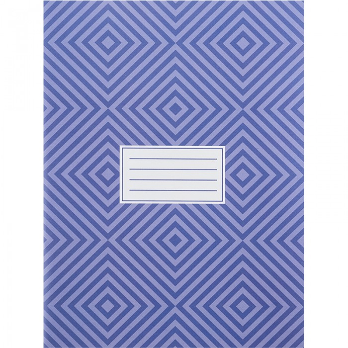 Тетрадь канцелярская А4, 48л. офсет, клетка (фиолетовый)