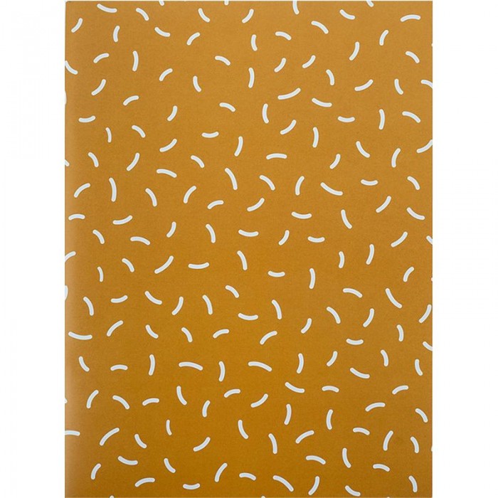 Тетрадь канцелярская А4, 96л. офсет, клетка (желтый)