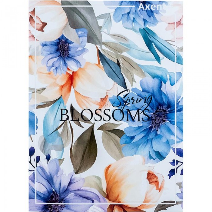 Зошит канцелярський А4, 96арк. офсет, клітинка Spring Blossoms