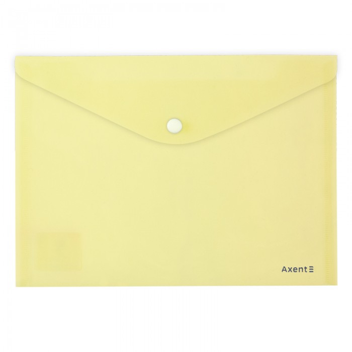 Папка-конверт на кнопці Pastelini А5 (жовтий) 1522-08-A