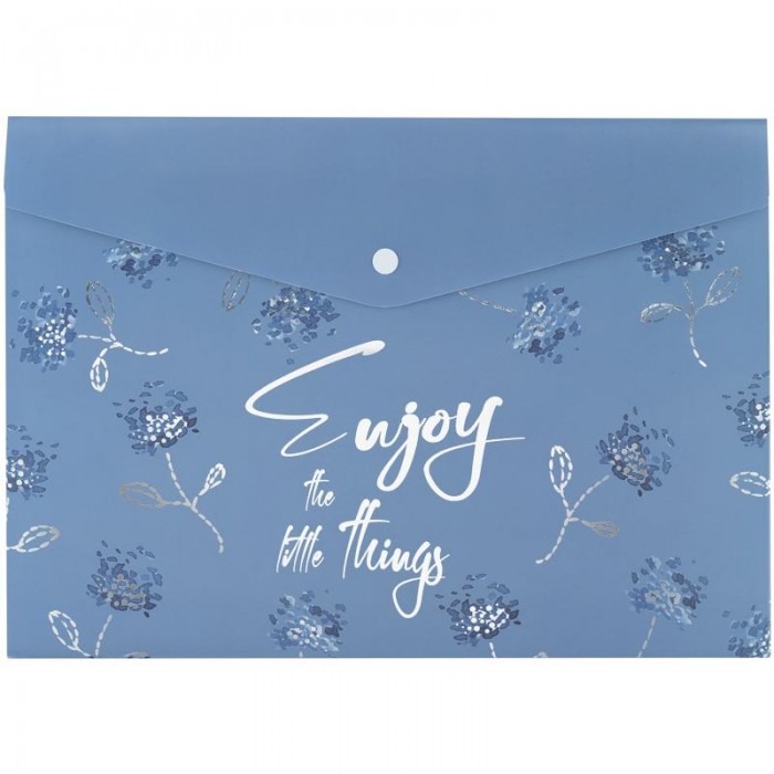 Папка-конверт на кнопці А4+ Flower Symphony-3