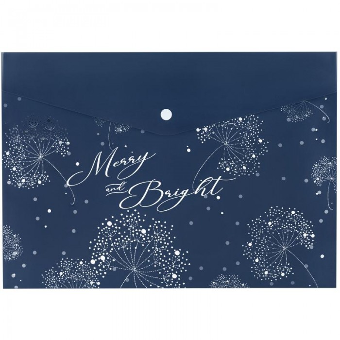 Папка-конверт на кнопці А4+ Flower Symphony-4