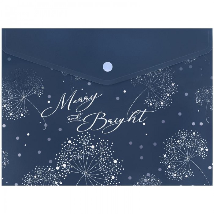 Папка-конверт на кнопке А5+ Flower Symphony-4