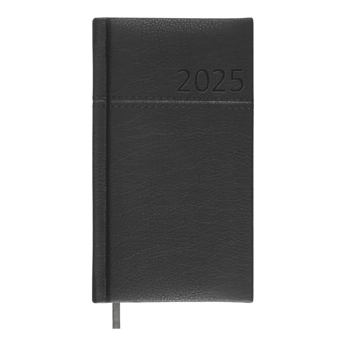 Щотижневик датовий кишеньковий 2026 Orion 85х153 (чорний)